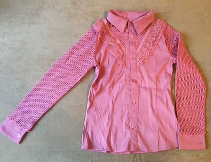 Блузка школьная для девочки, на 12-13 лет