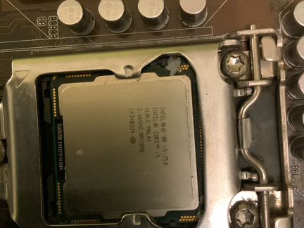 Материнская плата Asus P7p55d, CPU- Intel i5-750 2