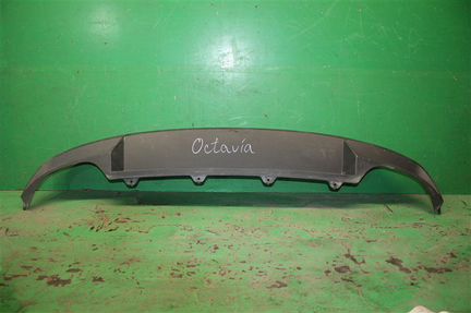 Юбка бампера задняя Skoda Octavia A7 2013