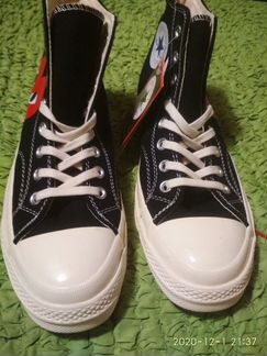 Кеды converse play Comme des garcons