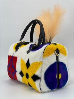 Сумка женская louis vuitton мех