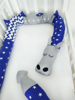 Бортики в кроватку -Дракон- Pillolu