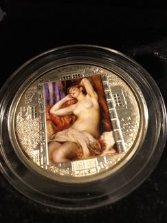 О-ва Кука 2012 Ag 20 Спящая купальщица 3 Oz