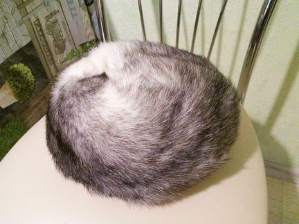 Норковый берет