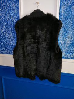 Жилет из чернобурки