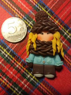 Брошь ручной работы