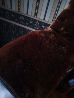 Шуба из мутона