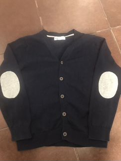 Школьная кофта кардиган полувер джемпер hm на маль