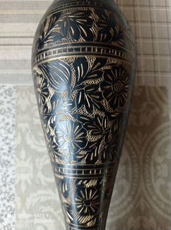 Ваза металл Индия