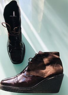 Полуботинки на платформе