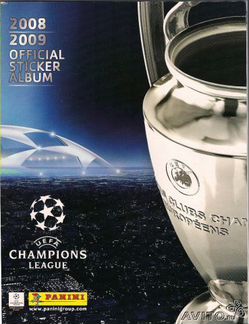 Альбом для наклеек Panini Лига чемпионов 2008/09