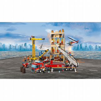 Новый Lego City 60216 Центральная Пожарная Станция