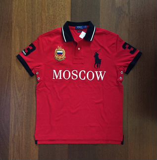 Мужская поло рубашка Polo Ralph Lauren Red Army