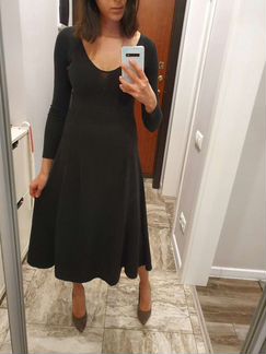 Платье Massimo Dutti из трикотажа (xs)