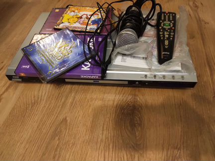 DVD плеер bbk с караоке