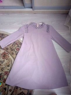 Короткое платье,удобное и даже подойдёт при береме