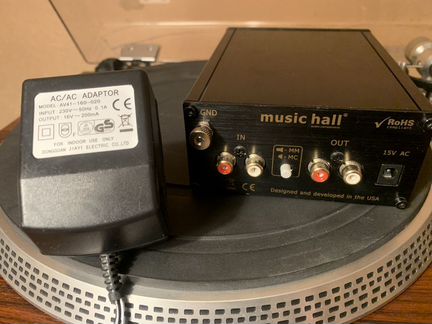 Фонокорректор Music Hall PA 1.2