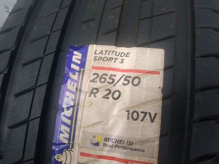 265/50 20 Michelin Latitude Sport 3 r20
