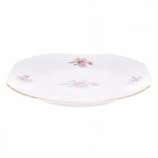 Набор тарелок/квадратные 22см. 6шт. Полевой цветок