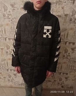 Мужская зимняя куртка с натуральным мехом