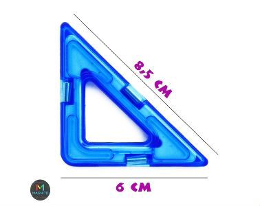 Магнитный конструктор прямоугольный треугольник