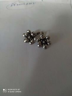 Сережки бижутерия