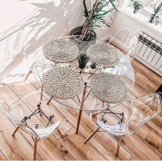 Стул прозрачный Eames