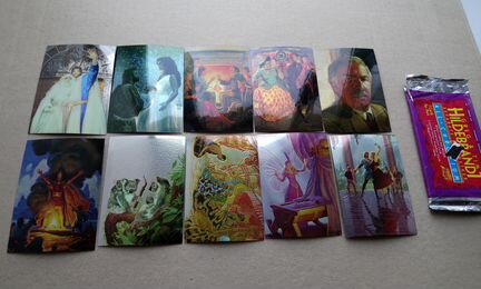 Коллекционные карточки, с иллюстрациями фэнтези