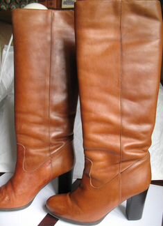 Сапоги женские б/у весна-осень р.37