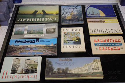 Наборы открыток времен СССР 1950-80гг