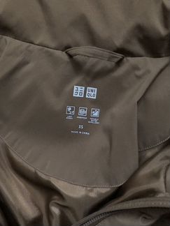 Пуховик женский uniqlo