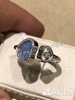 Золотое кольцо Chopard