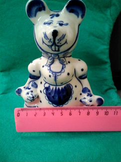 Сувенир Мышка Гжель