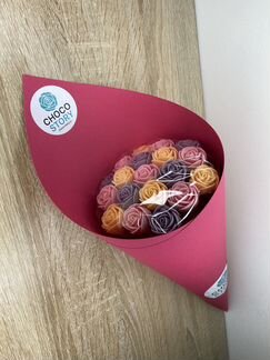 Букеты ручной работы из свежего шоколада