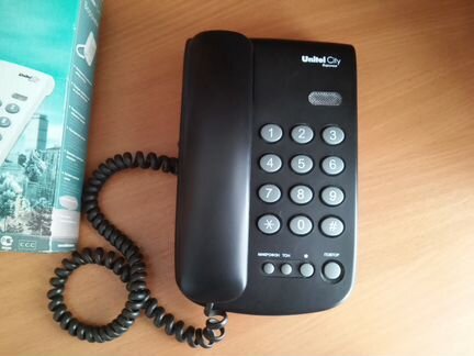 Телефон стационарный кнопочный
