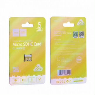 Носо флеш-карта Micro SD class 10 на 32 GB