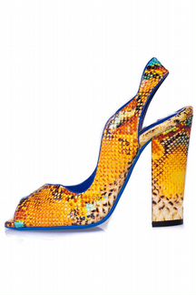 Босоножки кожаные под рептилию.Размеры 36-39