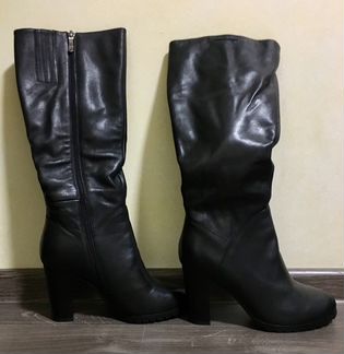 Новые зимние кожаные сапоги Respect