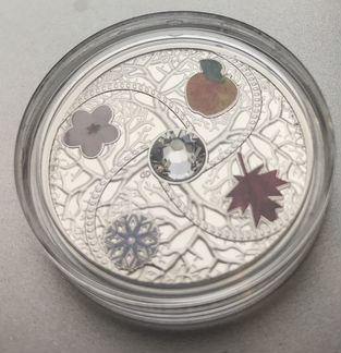 Ниуэ 2013 2 доллара Ag Времена года