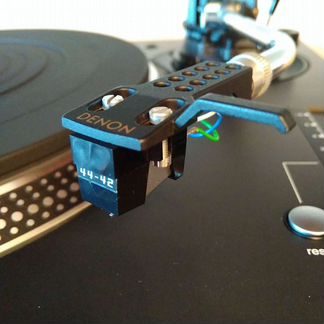 Мм картридж denon DL-8 с иглой + шелл