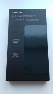 Внешний аккумулятор Uniscend all day compact 10000