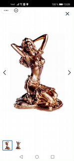 Статуэтка из гипса бронза