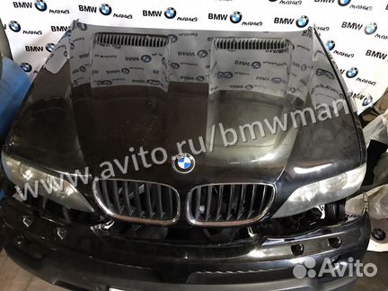 Ноускат bmw x5 e53 ноускат бмв х5 е53 Черный цвет