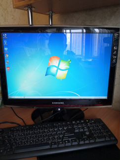 Системный блок Intel Core 2 Duo и монитор samsung