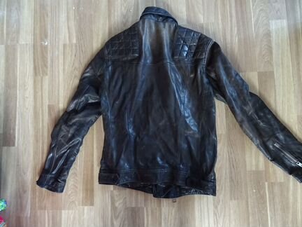 Allsaints куртка кожаная