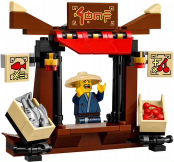 Lego Ninjago Movie 70607 Ограбление киоска (новый)