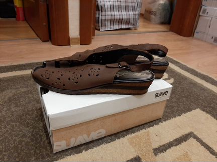Босоножки кожаные р40
