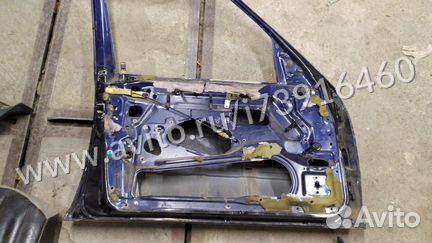 Дверь левая передняя Мерседес W140