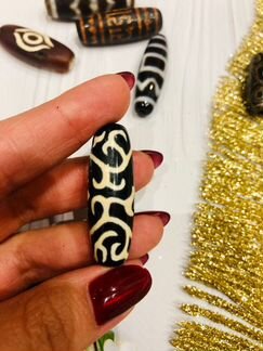 Редкая Бусина Дзи Тара Лотос. Для женщин