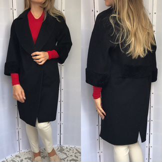 Пальто из кашемира и шерсти